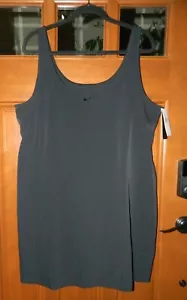 NIKE women's plus Bliss Slim Fit TRAINING DRESS 1-pc DH3102-010* 1X Retail $90 - Picture 1 of 6