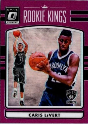 2016 Donruss Optic #17 Caris LeVert Rookie RC Rookie Card Kings Purple Cavs Nets - Image 1 of 2