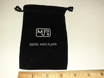 Drawstring Bag Pouches Black For Mini Stuff Cellphone Case Protector Mp3 Mp4 - Image 1 of 4