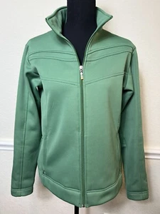 Lucy Activewear Womens XS Fleece Lined full zip Jacket teal - Picture 1 of 6