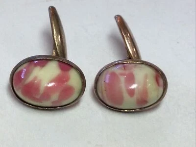 Antique Cufflinks 1920s Link Style Mens Retro Vintage Old - Image 1 of 4