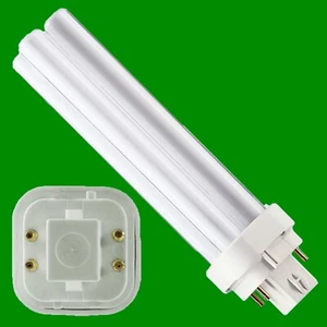 4x 26W G24q-3, 4 pin, Low Energy CFL BLD Double Turn Light Bulb 2700K 827 Lamp - Picture 1 of 2