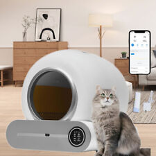 Self Cleaning Cat Litter Box:Automatic Cat Litter Cleaning Robot Large 65L Space