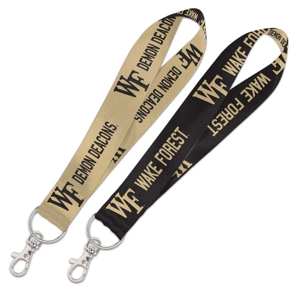 Correa de llave Wake Forest Demon Deacons Wincraft NCAA 1" con cordón Foto 1 de 1