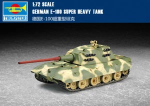 ALEMÁN E-100 TANQUE SUPERPESADO 1/72 tanque Trompeter kit modelo 07121 - Imagen 1 de 9