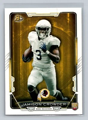 Jamison Crowder 2015 Bowman #86 Rookies Washington Redskins RC Rookie C42 - Image 1 of 2