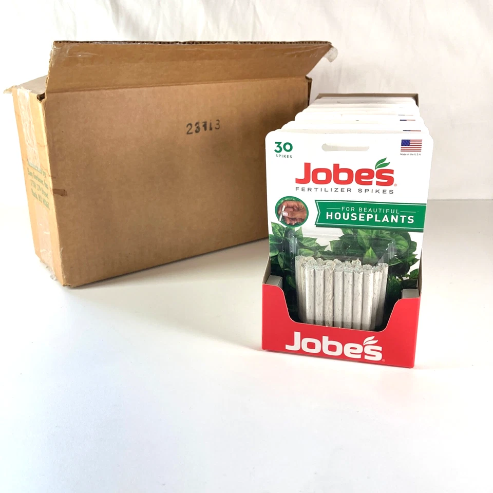 Jobes Fertilizer 30 Spikes Healthy Houseplants 5101 Plant Garden B2g1