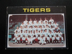DETROIT TIGERS TEAM CARD 1971 TOPPS BASEBALL CARD # 336 - Picture 1 of 4