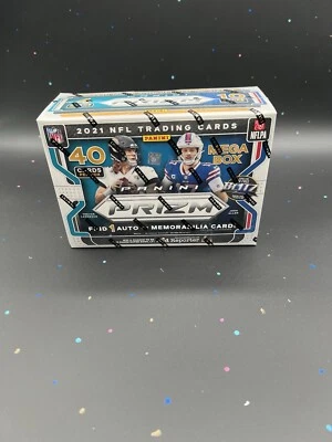 TARGET EXCLUSIVE 2021 Panini NFL Prizm Football Trading Card Mega Box
