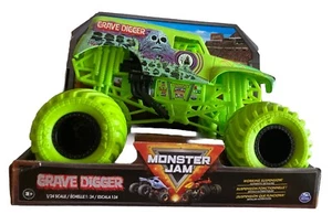 2024 Monster Jam Grave Digger 1:24 Series 21 Neon Green NEW - Picture 1 of 5