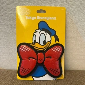 Tokyo Disney Resort Donald Quacky Duck City Snap Pin Red Bow Tie Palpalooza 2025 - Picture 1 of 1