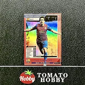 PANINI SEGA WCCF 2011-12 CESC FABREGAS REFRACTOR EUROPEAN SUPERSTARS 5/7 - Picture 1 of 2