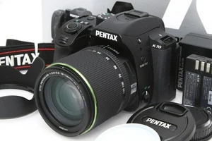 【EXC++】PENTAX K-70 18-135mm WR Objektiv Kit 24.2MP DSLR Kamera von JP R2812-2J4 - Bild 1 von 17