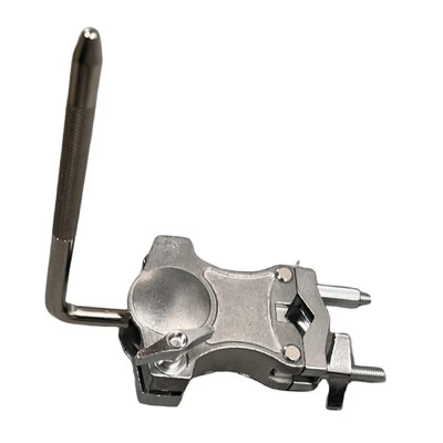 Cowbell Clamp Drum Set L Shaped Cymbal Holder for Tambourine Jam Block Gift - Image 1 of 4