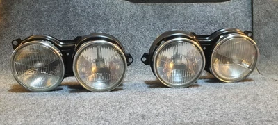 Juego de montaje de faros delanteros Hella para BMW E24 serie 6 M6 635csi 633 Euro OEM Foto 1 de 4