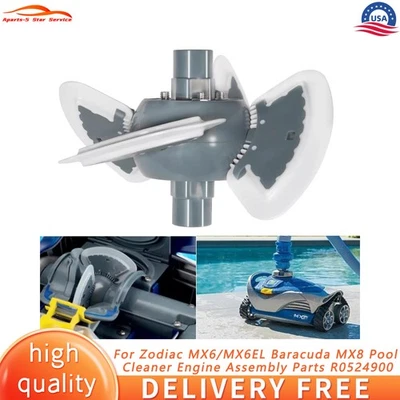 APARTS-5-STAR-SERVICE Pool Cleaner Engine Assembly Parts R0524900 For Zodiac MX6/MX6EL Baracuda MX8