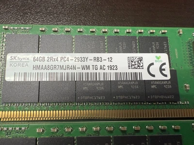 HMAA8GR7MJR4N-WM HYNIX 64GB (1X64GB) 2Rx4 PC4-2933Y-R MEMORY - Image 1 of 2