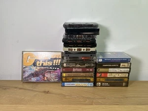 Music Cassette Tapes Joblot Bundle X 24 ROCK - Pop Various Artists - Picture 1 of 9