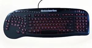 SteelSeries Merc Stealth KUH0702 Gaming Keyboard USB Backlit Tested Working - Picture 1 of 6