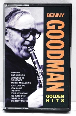 BENNY GOODMAN   "Golden Hits"  1996 Cassette  Masters  MAMC-610704 - Image 1 of 4