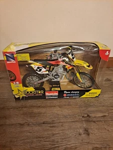 New Ray Makita/Suzuki RM-Z450 2010 Rockstar Ryan Dungey 1:6 DieCast As-Is - Picture 1 of 9