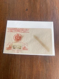 EE. UU. Sobre Portland CA-33 Heavy Cruiser Cachet con viñeta fotográfica de barco - Imagen 1 de 6