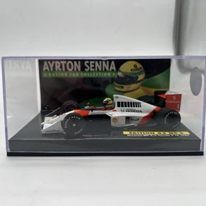 MINICHAMPS AYRTON SENNA ED:43 No2 MCLAREN MP 4/5 HONDA V-10 1989 MINT BOXED 1:43 - Picture 1 of 7