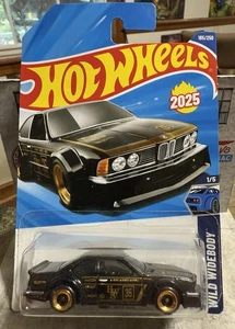 Hot Wheels 2025 BMW 635 CSI Black 185/250 Wild Wide Body 1/5 - Picture 1 of 5