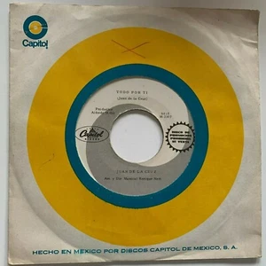 JUAN DE LA CRUZ -COMO SOMOS / TODDO POR TI- 1971 PROMO MEXICAN 7" SINGLE CS FOLK - Picture 1 of 3