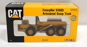 Ertl CAT Caterpillar D350D Articulated Dump Truck 1:50 Scale MIB #B60