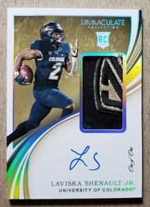 2020 Immaculate Laviska Shenault Jr. Auto Patch RC 1/1 Colorado Autograph - Picture 1 of 2