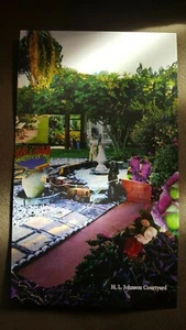 H. L. Johnson Courtyard Bradenton, Florida Manatee County USA Postkarte brandneu - Bild 1 von 2