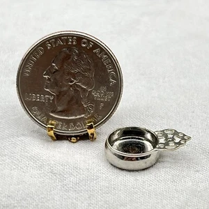 EUGENE KUPJACK Artisan STERLING SILVER Porringer Bowl #316 MINIATURE DOLLHOUSE - Picture 1 of 16