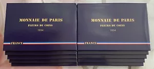 Francia Francés 1994 Monedas París FDC Unc Como Nuevo con 2 Bimetálicos Abeja Privado Lote de 10 Set - Imagen 1 de 3