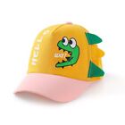 Cute Cartoon Dinosaur Embroidery Cap Baseball Caps Kids Dinosaur Cap Peaked Hat