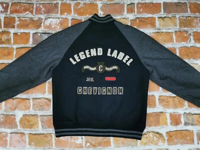 Chevignon Vintage College Chaqueta Polar Leyenda Etiqueta Informal Gr: M Tip Top - Imagen 1 de 4