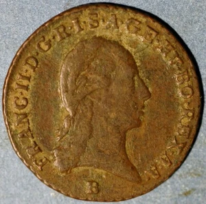 1800 B Austria Kreuzer Franz II KM# 2111 - Picture 1 of 2
