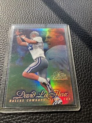 1997 Flair Showcase David LaFleur Rookie Row 1 #6 Dallas Cowboys Football Card - Image 1 of 4