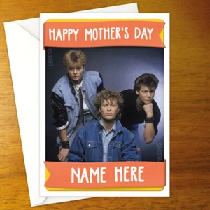 A-Ha Personalised MOTHER'S DAY Card - personalized mum mom mummy parent aha - Picture 1 of 1