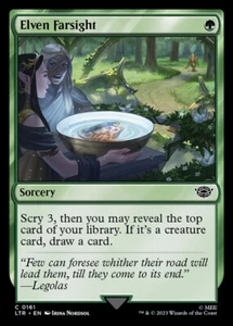 1x - Elven Farsight - Universes Beyond: The Lord of the Rings - C NM MTG - Picture 1 of 1