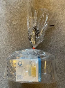 Duschcaddy iDesign 26x10,5cm Saugkorb Shampoo Halter Wand Aufbewahrung transparent - Bild 1 von 7