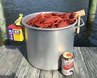CRAB NOVELTY ITEM - STEAMED CRAB, COOKED CRAB, PVC REPLICA, GREAT NAUTICAL GIFT