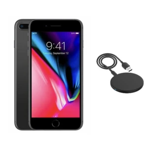 Apple iPhone 8 Plus A1864 (Unlocked) 256GB Space Gray w/ Fast Charging Station - Afbeelding 1 van 4