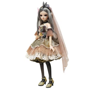 60cm 1/3 BJD Girl Doll + Face Makeup + Clothes + Wigs + Shoes DIY Toys Female - Picture 1 of 8