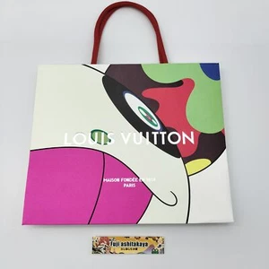 Louis Vuitton x Takashi Murakami Collaboration Design Paper Shopping Bag From JP - Picture 1 of 5