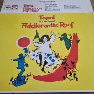 Fiddler on the roof 12" vinyl record by Topol & original London cast from 1967 - Picture 1 of 4