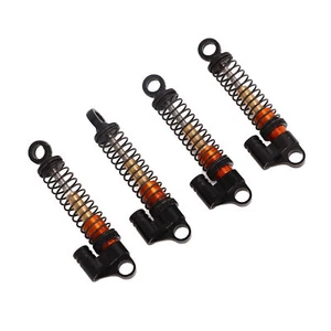 (Negro) Amortiguador RC Aleación de Aluminio Alta Elasticidad CNC RC Roscado Tele ZK - Imagen 1 de 22