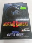 Mortal Kombat 2 Sega Game Gear Pal Boxed