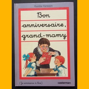 Coll. Ich fange an zu lesen Alles Gute zum Geburtstag, Oma Gunilla Hansson 1985 - Bild 1 von 3