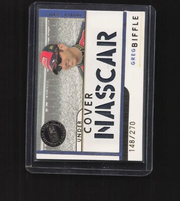 2007 Press Pass Eclipse Under Cover Driver NASCAR #UCD6 Greg Biffle /270 - Image 1 of 3